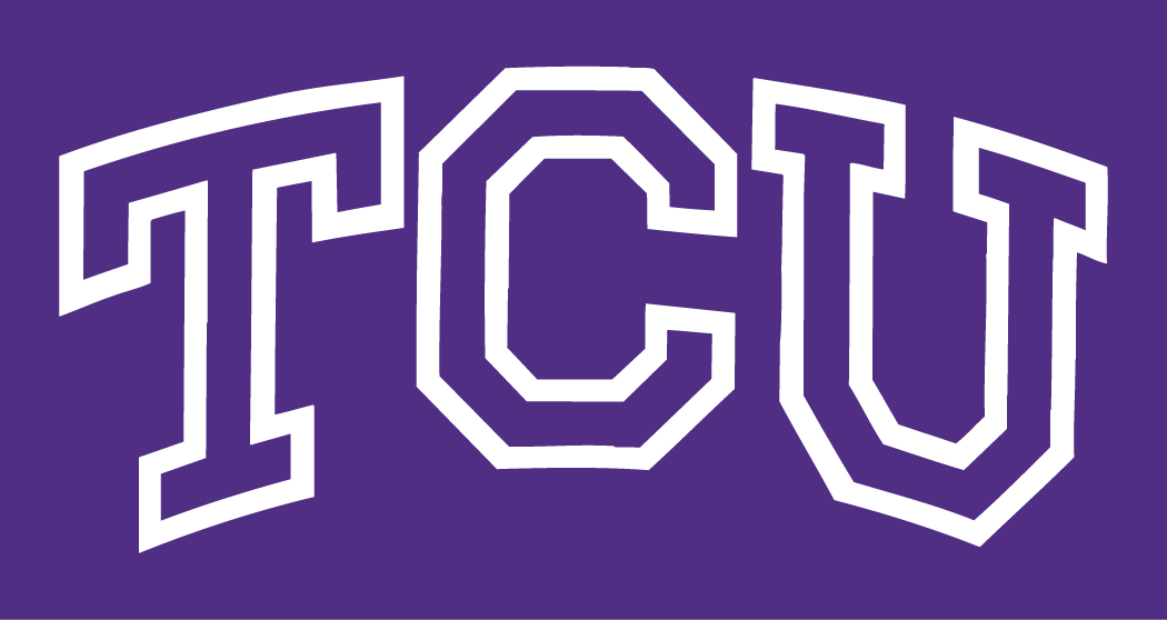 TCU Horned Frogs 1995-Pres Wordmark Logo 01 vinyl decal